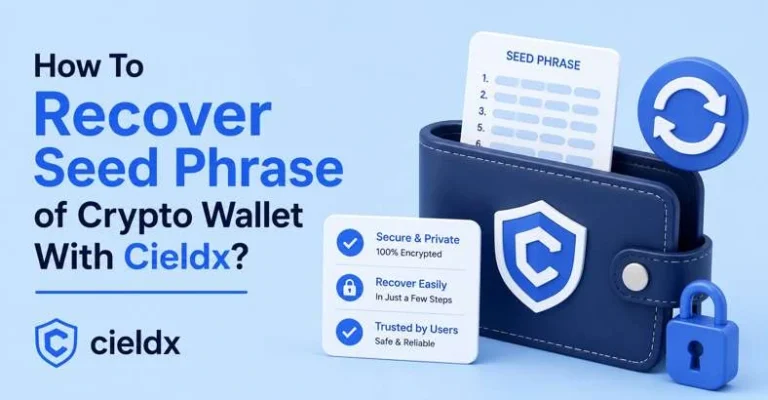 How To Recover Seed Phrase of Any Crypto Wallet With Cieldx