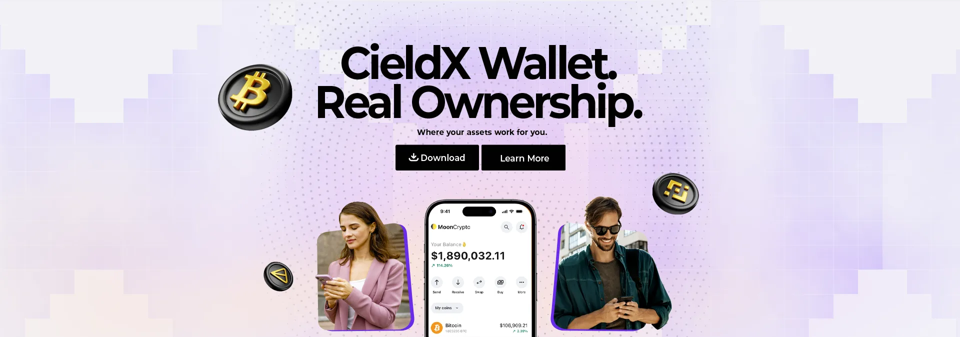 Trusted Crypto Wallet Platform Hero